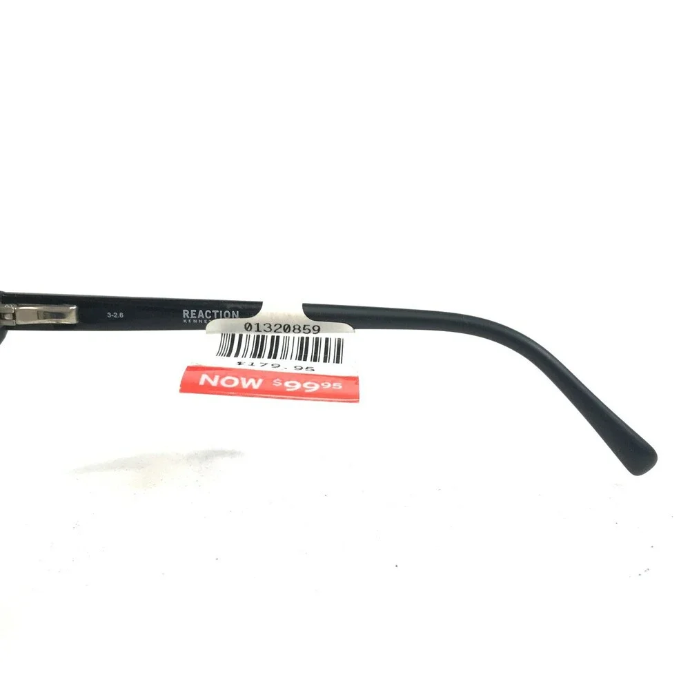 Kenneth Cole Reaction Eyeglasses Frames KC0788 002 Black Thick Rim 48-21-140